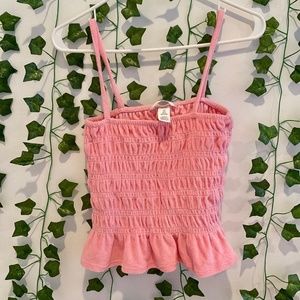 Pink Ruffle Top